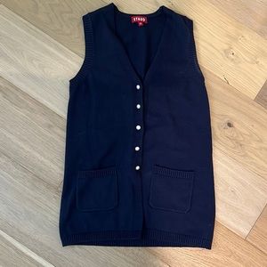STAUD jo knit vest